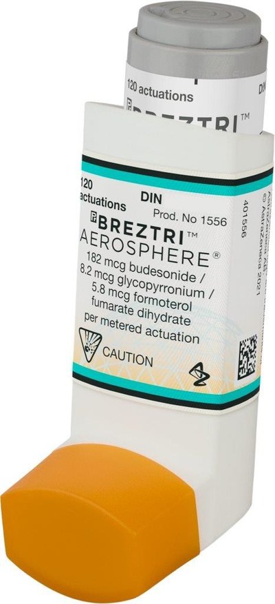 Breztri™ Aerosphere® now available in Canada for long-term maintenance